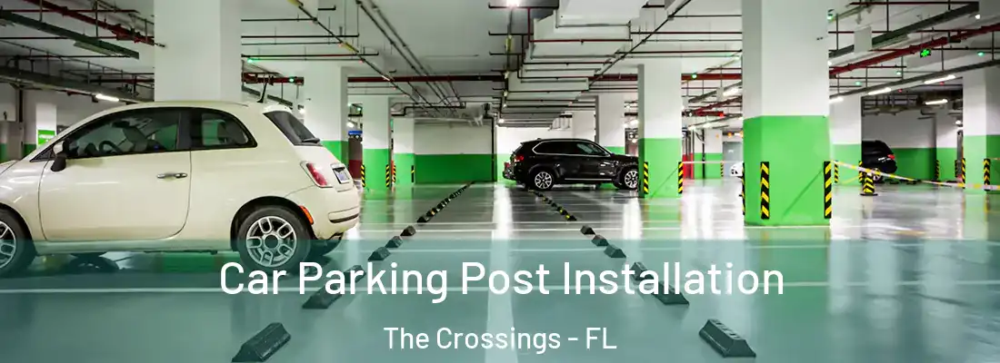 Car Parking Post Installation The Crossings - FL